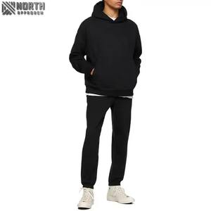 Chándales lavados con ácido para hombre de Primavera de alta calidad French Terry Full Zip Up Hoodies Pantalones apilados acampanados Conjunto de 2 piezas para hombre - Product Image 2