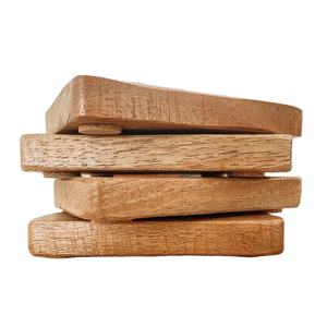 Custom Marble <b>and</b> Acacia Wood <b>Coaster</b> <b>Set</b> Acacia Solid Wood <b>Coaster</b> <b>Coaster</b> <b>Set</b> with Holder Insulation Mat for Home - Product Image 1