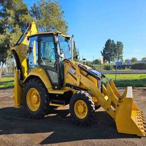 Cargadora de Ruedas CAT 420F 4x4 de Segunda Mano, Retroexcavadora 420 de Calidad con Motor y Bomba Incluidos, Líquido Incluido, en Venta - Product Image 1