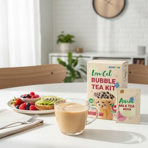 เครื่องดื่มฟังก์ชันลดน้ำตาล  ชงง่าย ผงชาผสมนมเพื่อสุขภาพและสุขภาพที่ดี - Product Image 1