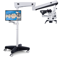 Microscope chirurgical dentaire haute performance BOM-350 BestScope avec éclairage LED, zoom en 5 étapes et conception ergonomique