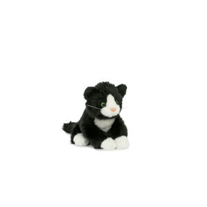 gatto seduto nero, 18cm - Product Image 1