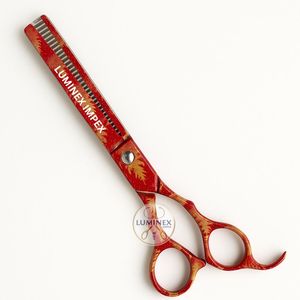 Yasaka 3PCS Professional <b>Barber</b> Scissors <b>Set</b> Stainless Steel Sharp Christmas Tree Design Hair Cutting Thinning Hair Dressing - Product Image 5