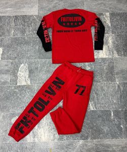 Vêtements décontractés personnalisés de haute qualité ensemble de survêtements pull vintage uni vierge pour hommes les plus vendus survêtements pour hommes - Product Image 6