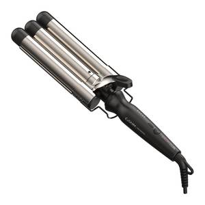 Rizador de Pelo Triple SALON Negro y Plateado PC5006, Rizadores de Pelo con Calidad de Salón - Product Image 1