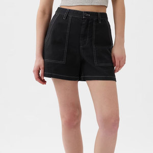 Shorts de Mujer Personalizados de Alta Calidad, Shorts Cortos a la Moda, Transpirables, 100% Algodón, con Colores y Tallas Personalizadas - Product Image 1