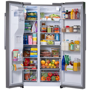 Refrigerador Inteligente con Dispensador de Agua y Hielo - Acero Inoxidable Resistente a las Manchas - Mejor Oferta - Product Image 2