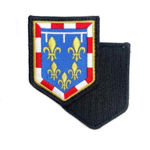 Prix raisonnable, vente en gros, patchs brodés personnalisés avec logo, meilleure qualité, patch brodé en tissu sergé à repasser pour vêtement - Product Image 2