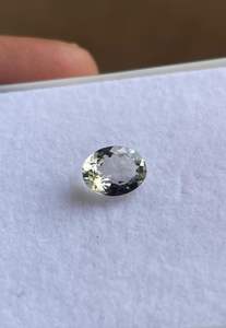 พลอยแทนซาไนต์ธรรมชาติคุณภาพดีที่สุด สีเขียวพรีเมียม ทรงรีเจียระไน สำหรับใช้ในงานขายส่งเครื่องประดับ - Product Image 2