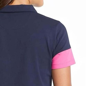 เสื้อโปโลผู้หญิงมาใหม่ ผลิตจากผ้าฝ้าย แขนสั้น เนื้อผ้าคุณภาพสูง สไตล์ลำลอง สปอร์ต ลายพิมพ์ - Product Image 4