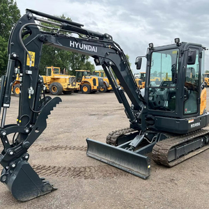 Mini-excavatrice Hyundai HX40A neuve/d'occasion 2024 avec chargeur frontal, moteur Kubota, boîte de vitesses et pompe à haut rendement - Product Image 1
