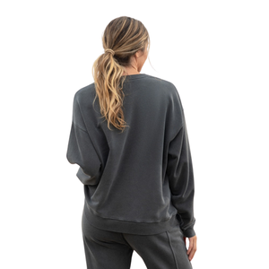 Sudadera Extra Grande de Felpa Francesa para Mujer, 100% Algodón Orgánico de Lujo, Preencogido, Certificado GOTS, Ajuste Holgado y Suave - Product Image 4