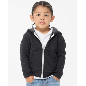 Sudadera con Capucha Bella Canvas para Bebés Niños Ropa Infantil Mezcla Suave de Felpa Sudadera con Capucha para Niños Pequeños - Product Image 1