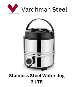 Thermos à double paroi incassable de 3 L en gros, bouton-poussoir, seau isotherme pour le camping, chaud/froid/glace, pour le café et le lait - Product Image 4