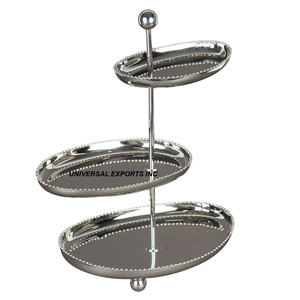 Bandeja Decorativa de Metal para Chocolate, Elegante, Ecológica, Duradera, Hecha a Mano, Brillante y Pulida, Nueva - Product Image 1