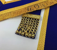 Toptan El İşlemeli LED Işıklı Mason Önlüğü, Mıknatıslı, Özel Renkler ve OEM Hizmeti