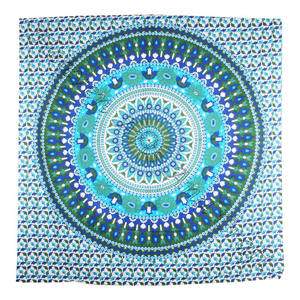 Tapisserie bohème en tissu personnalisé, tenture murale indienne Mandala plage jeter Mandala tapisserie - Product Image 2