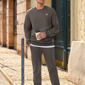 Survêtement pour homme de qualité supérieure 100% coton, couleur personnalisée, logo personnalisé, prix de gros, vêtements d'hiver respirants, service OEM - Product Image 2