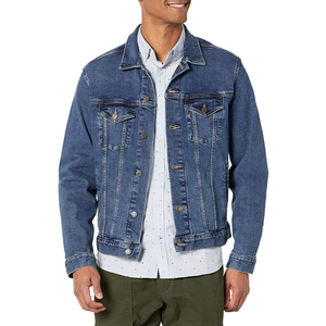 Lágrimas Denim 100% chaqueta de mezclilla chaqueta para hombre de alta calidad mejor costura colección de invierno para hombres - Product Image 1