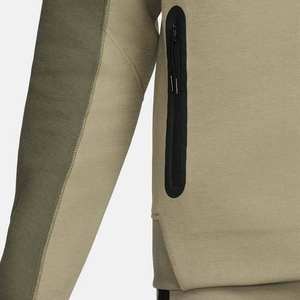 100% coton hommes sweats à capuche et sweat-shirts en prix de gros fermeture éclair contraste couleur sports d'hiver décontracté hommes sweats à capuche - Product Image 4