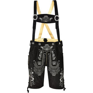 Venta al por mayor ropa nueva ropa tradicional Lederhosen buena calidad Lederhosen pantalones cortos hombres alemán bávaro Lederhosen personalizado - Product Image 1