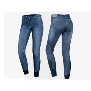Meilleure vente Culotte d'équitation en jean Pantalon équestre Jodhpurs Culottes Fabrication personnalisable - Product Image 5