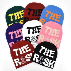 Unisex Waterproof Sporty Polyester/Cotton Custom Embroidery Logo Satin Beanie Hat for Winter - Product Image 6