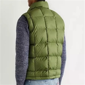 Chaqueta Acolchada Personalizada para Hombre, con Revestimiento, Cuello Alto, Múltiples Bolsillos, Impermeable, Cortavientos, Ecológica, con Logotipo Frontal para Invierno - Product Image 6
