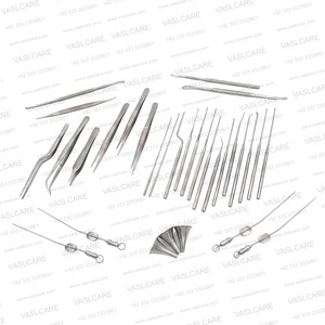 Juego de Instrumentos de Otología |   Kit Completo de 63 Piezas de Instrumentos Quirúrgicos ORL para Cirugía de Oído y Procedimientos de Otología de Vaslcare - Product Image 5