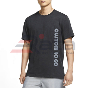 Diseño superior de alta calidad ropa casual última moda capaz 100% algodón hombres personalizado Puff impresión camiseta - Product Image 1