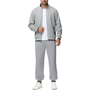 Survêtement d'hiver personnalisé en gros |   Coupe classique |   100% coton polaire |   2 en 1 Design |   Ensemble de vêtements de sport de poids lourd |   OEM/ODM - Product Image 6