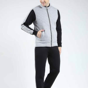 Chándales con cremallera transpirables para hombre de estilo informal 100%/chándales con cremallera para hombre con patrón personalizado de secado rápido - Product Image 3