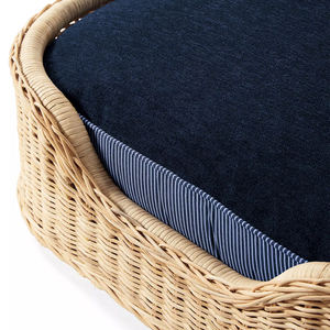 High Quality Environmental Lovely Home <b>Small</b>-Breed Dog Pet Nest Furniture With <b>Cushion</b> Rattan Cat Bed Vietnam - Product Image 2