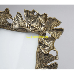 Vintage Gold Metal Photo <b>Frame</b> with Bird and Branch Design Artistic Decorative <b>Picture</b> <b>Frame</b> for Home Office and Gift Purpose - Product Image 6