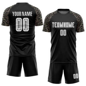 Uniforme completo de fútbol para hombres, conjunto completo de ajuste personalizado para equipos de clubes, escuelas, ideal para entrenamientos y partidos - Product Image 1