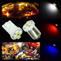 4SMD T10 3528 # Ampoule LED 555 rose (violet) 6V 5W CE ROHS en bakélite à courant régulé pour machine de flipper AC/DC PA