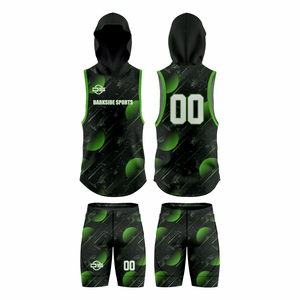 Uniforme de football américain 7 contre 7 personnalisé avec logo imprimé, respirant, séchage rapide, 100% polyester, pour hommes - Prix compétitif en gros - Product Image 4