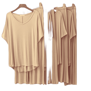 Robe de nuit pour femmes en coton taille libre coupe ample col large vêtements de nuit-modèle solide été vente en gros fabricant du Bangladesh, - Product Image 6