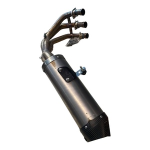 Sistema de Escape Completo de Acero Inoxidable MIVV GP para Yamaha MT-09 2014, Nuevo, Silenciador de Hierro, Embalaje en Caja - Product Image 2