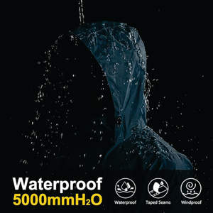 Conception personnalisée hommes vestes de pluie imperméable coupe-vent Softshell imperméable veste légère pour homme veste - Product Image 6