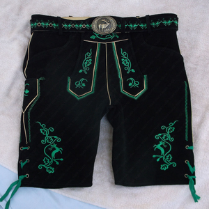 Fashion <b>Mens</b> Leather Pants Bavarian <b>Shorts</b> For <b>Festival</b> - Product Image 6