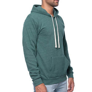 Brand Of Bella + Canvas Fashion Unisex Grey Hoodie con el mejor material Our Comfort Winter Plain Pullover Kangaroo Hoodie - Product Image 4