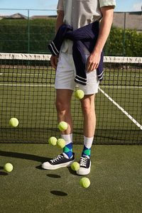 Chaussettes en coton biologique pour hommes, respirantes, durables, fines et douces, avec coutures plates renforcées, sans pression, pour plus de confort. - Product Image 4