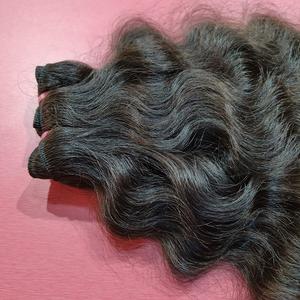Premium Quality Virgin Spring <b>Curly</b> Weave Human <b>Hair</b> <b>Extensions</b> for Stylish Looks - Product Image 2
