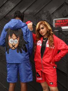 Hombres y mujeres de moda personalizada gimnasio de talla grande sudadera para correr profesional traje de boxeo Sauna Suites para pérdida de peso - Product Image 3