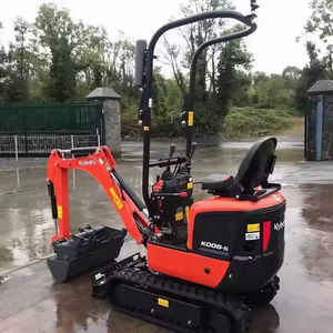 Excavadora pequeña de alta calidad, Kubota excavadoras compactas, Tractor Mini Kubota K008, precio barato - Product Image 6