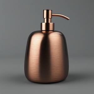 Dispensador de Jabón de Acero Inoxidable para Baño, Diseño Moderno y Lujoso, con Acabado Duradero y Suave - Product Image 2