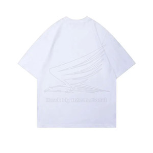 เสื้อยืดคอกลมทรงปกติ พิมพ์ลายพัฟฟ์ ผ้าฝ้าย 100% ระบายอากาศได้ดี สวมใส่สบาย คุณภาพสูง แขนสั้นสำหรับผู้ชาย ขายดี - Product Image 4