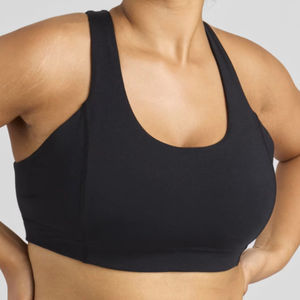 Directo del fabricante Sujetador deportivo simple con características transpirables Sujetador de yoga fácil de usar personalizable - Product Image 2