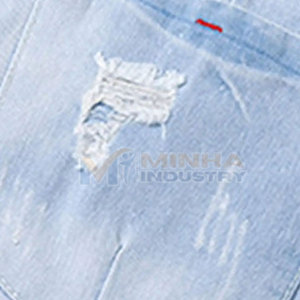 Service OEM Vente en gros Shorts en jean pour hommes personnalisés Nouveauté Shorts en jean pour hommes à marque privée - Product Image 5